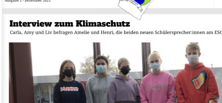 2. Klimablatt der Gütersloher Schüler:innen